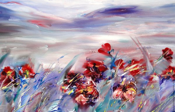 Абстракция маслом