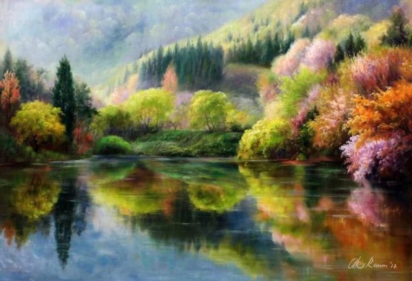 Александр Ромм художник картины