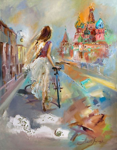 Художница Аннет Логинова