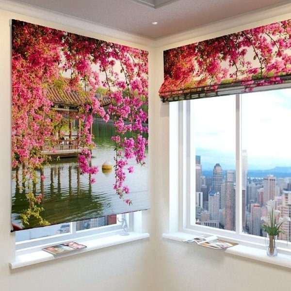 Рим шторы фотошторы