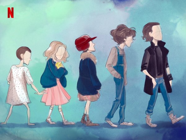 Элевен очень странные дела арты