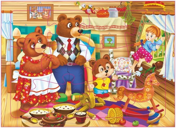Машенька и три медведя сказка