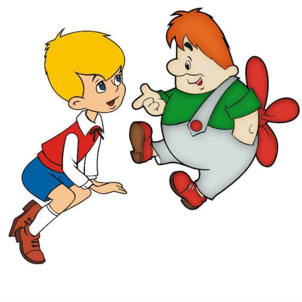 Малыш и Карлсон герои