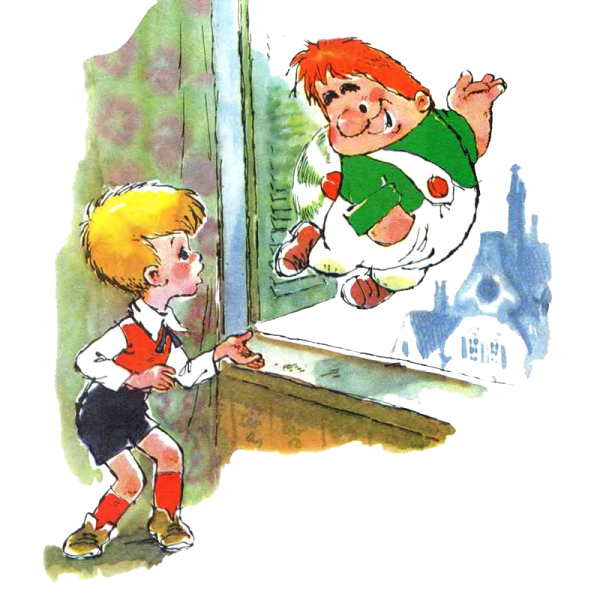 Герои мультфильма Карлсон