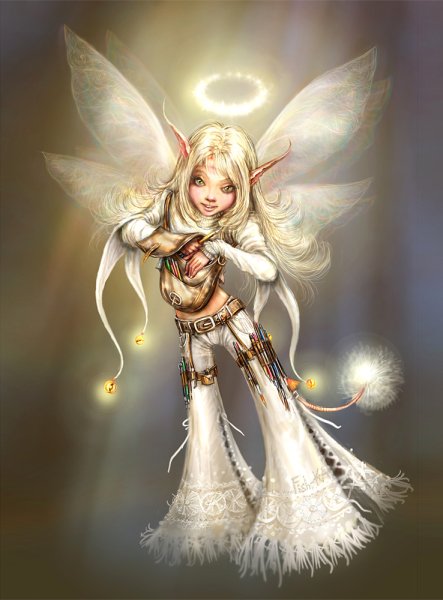 Красивые маленькие эльфы