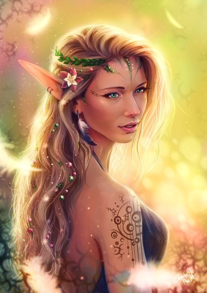 Эльфийка Рин