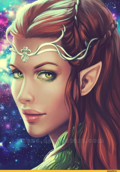 Фэнтези эльфийка Тауриэль