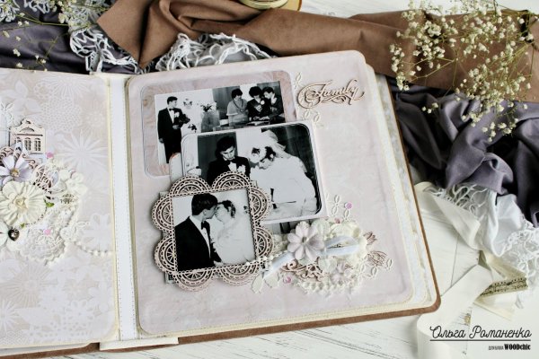 Свадебный альбом черный