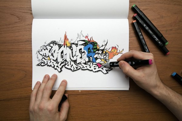 3d рисунки на бумаге