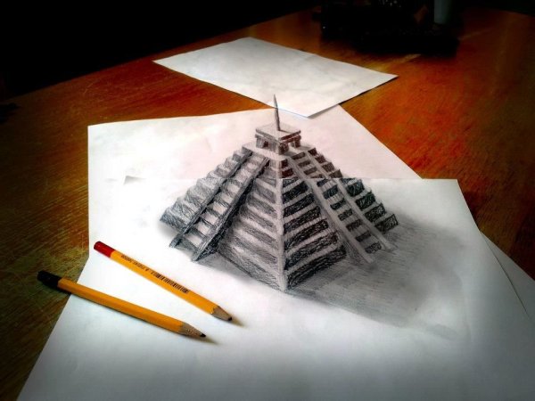 Простые 3д рисунки