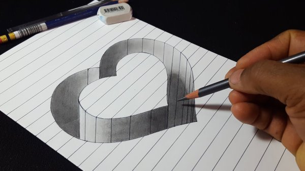 Оптические иллюзии на бумаге