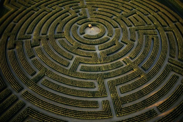 Лабиринт Reignac-sur-Indre, Франция