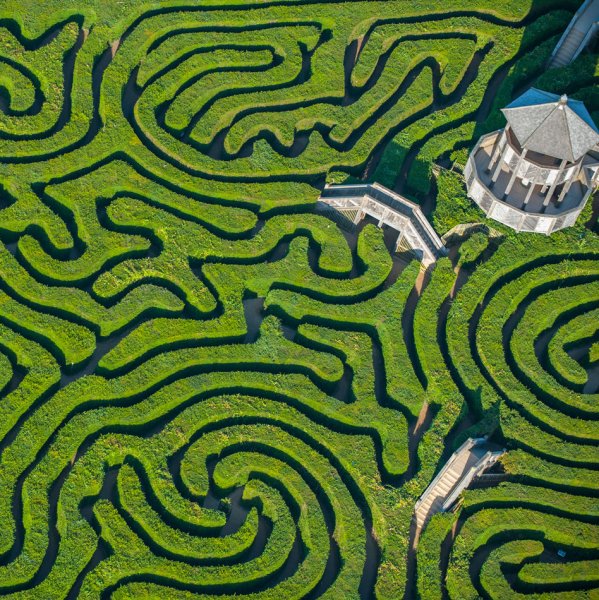 Лабиринт Лонглит (Longleat Hedge Maze), Англия, Великобритания