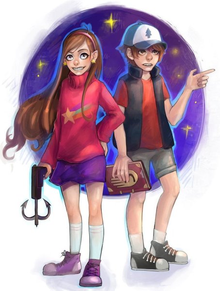 Мэйбл Пайнс и Диппер Пайнс