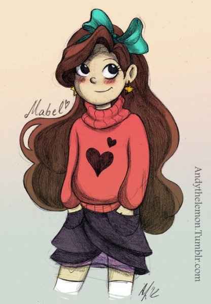 Мэйбл Пайнс 18 лет