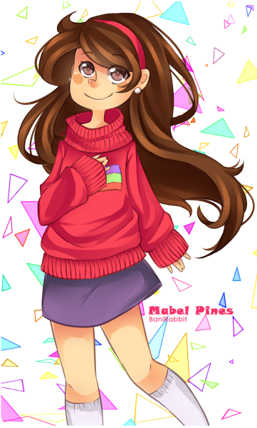 Гравити Фолз Мейбл аниме