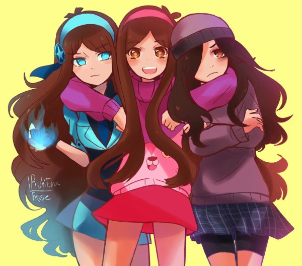 Мэйбл Пайнс реверс Фолз