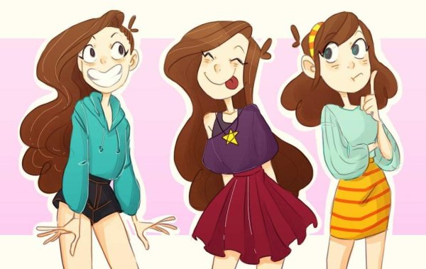 Повзрослевшие Гравити Фолз Мэйбл