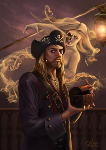 Джек Воробей и черная Жемчужина