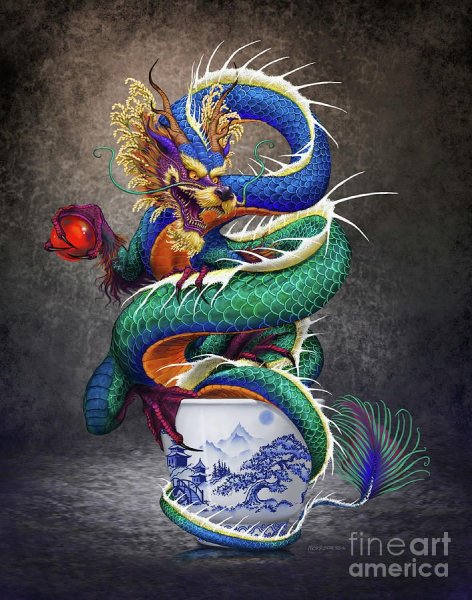 Стэнли Моррисон искусство дракончики