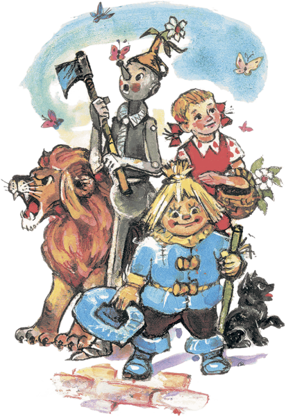 Элли и Тотошка в изумрудном городе