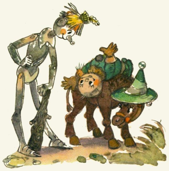 Герои волшебника изумрудного города Элли