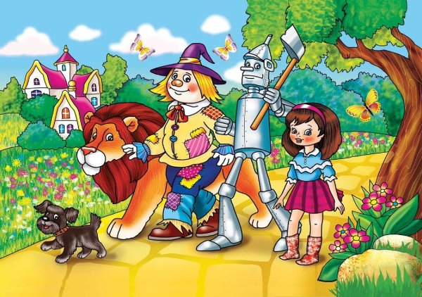 Пазл изумрудный город