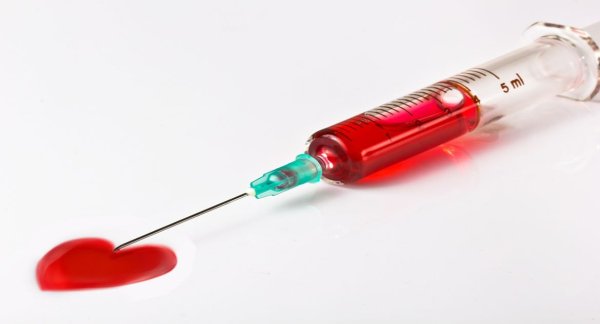 Укол шприцом