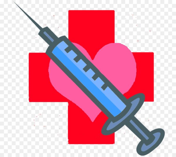 Шприц на прозрачном фоне