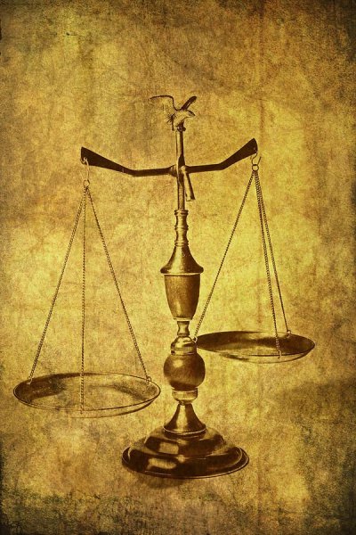 Весы картина