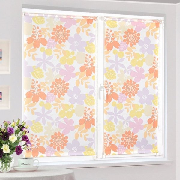 Рулонная штора "Сантайм Уни шампань"