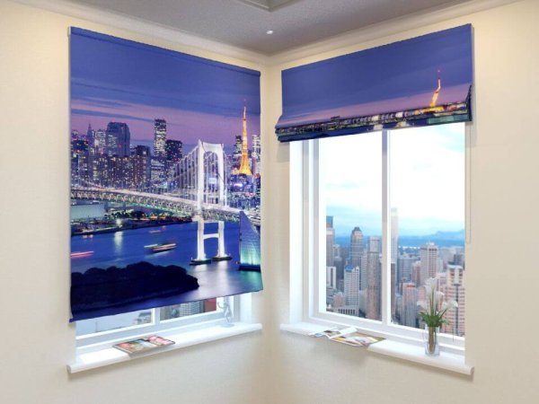 Рулонные шторы Бруклинский мост