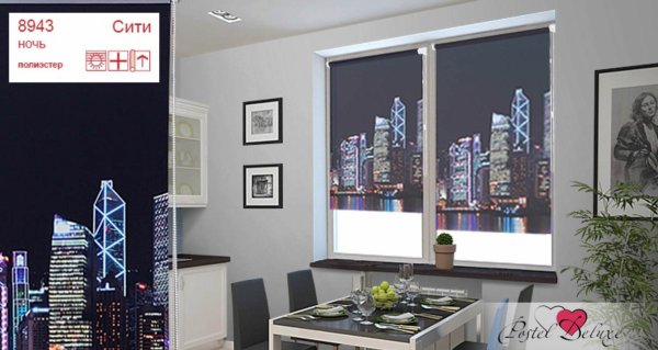 Рулонная штора уют 8943 Сити