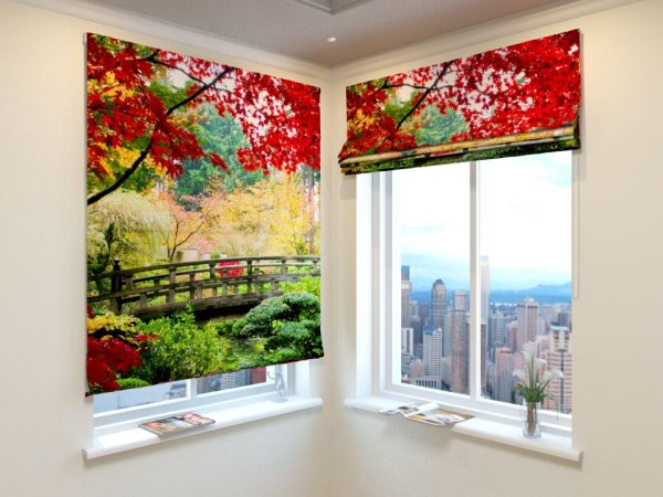 Рулонные шторы с фотопечатью
