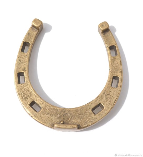 Подкова 6см латунь r319 r319