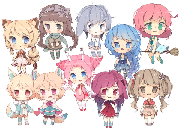 Кавайные рисунки