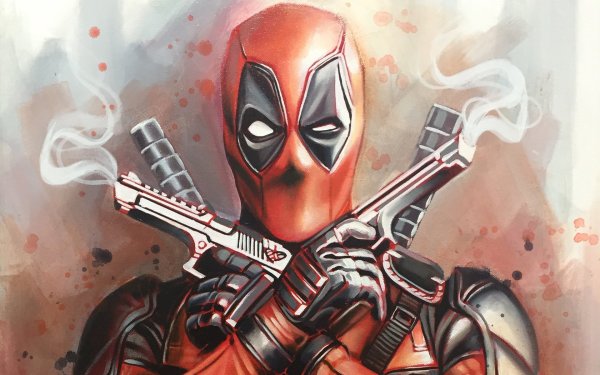 Аэрография Дэдпул