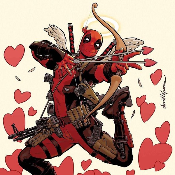Дэдпул Марвел арт