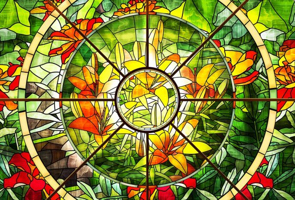 Красивые витражи