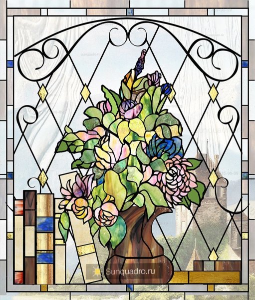 Витражи Елены Арцебашевой