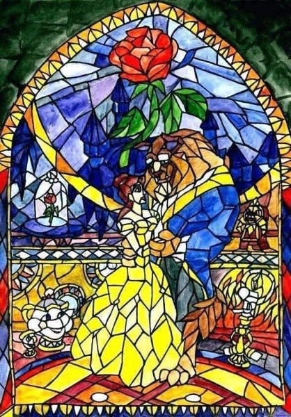 Адам Куцман витраж