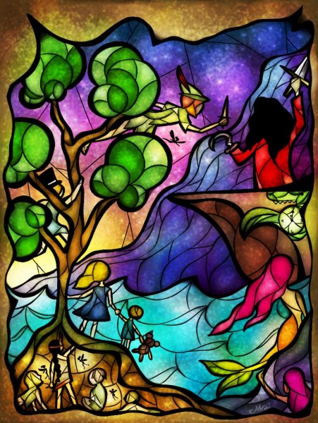 Морган арт Гласс витражи