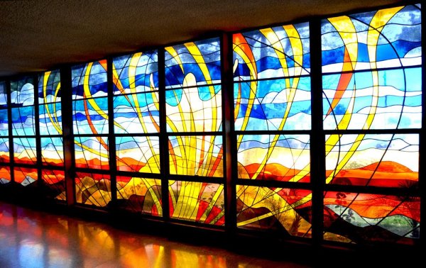 Абстрактный витраж