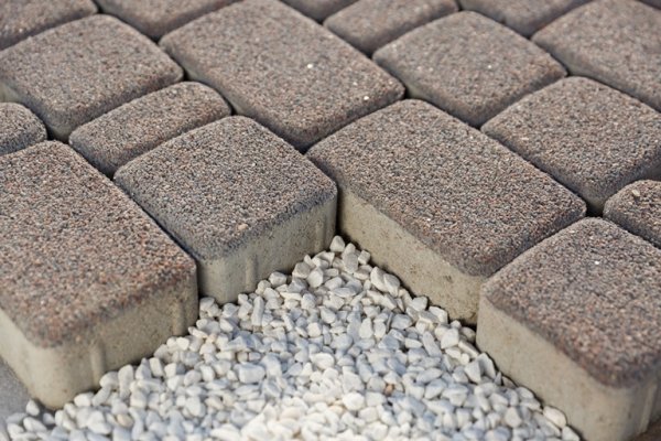Тротуарная плитка "старый город" Stonemix галька