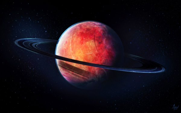 Космос Планета Сатурн