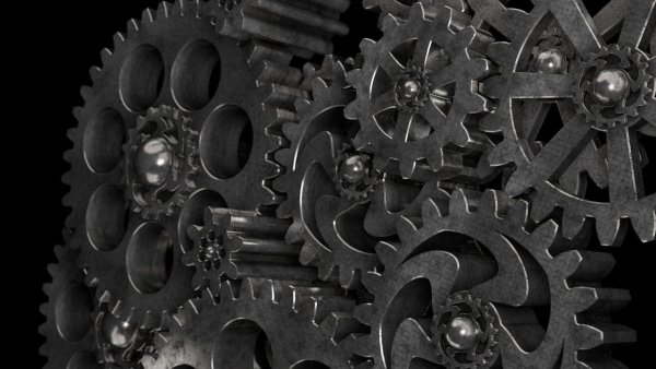 Шестерни механизм