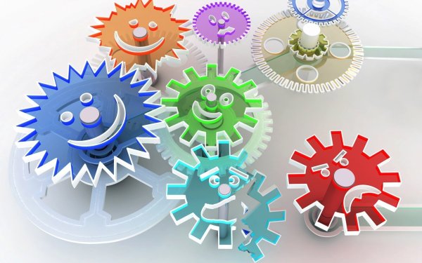 Шестеренки механизм