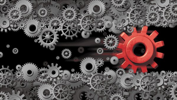 Шестеренки цветные