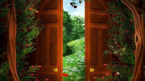 Сказочные ворота