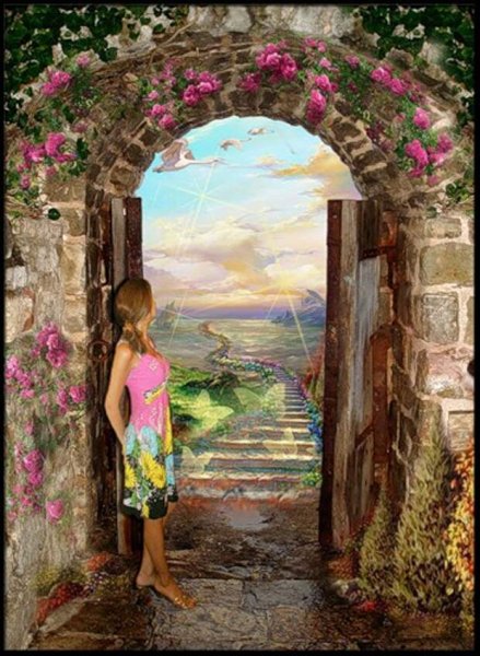 Картина дверь в новую жизнь